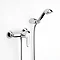 Roca Vectra Chrome Wall Mounted Shower Mixer & Kit - 5A2061C02 Large Image