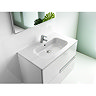 Roca - Victoria-N Unik 2 Drawer Vanity Unit with 1000mm Basin - 4 x Colour Options Profile Large Image