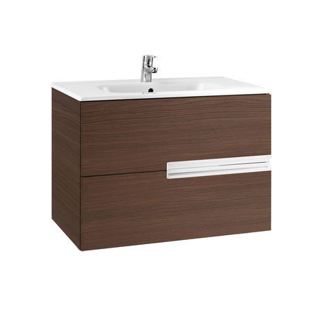 Roca - Victoria-N Unik 2 Drawer Vanity Unit with 1000mm Basin - 4 x Colour Options Large Image