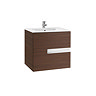 Roca - Victoria-N Unik 2 Drawer Vanity Unit with 700mm Basin - 4 x Colour Options Large Image