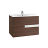 Roca - Victoria-N Unik 2 Drawer Vanity Unit with 800mm Basin - 4 x Colour Options Large Image