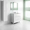 Roca - Victoria-N Unik 3 Drawer Vanity Unit with 800mm Basin - 4 x Colour Options Feature Large Imag