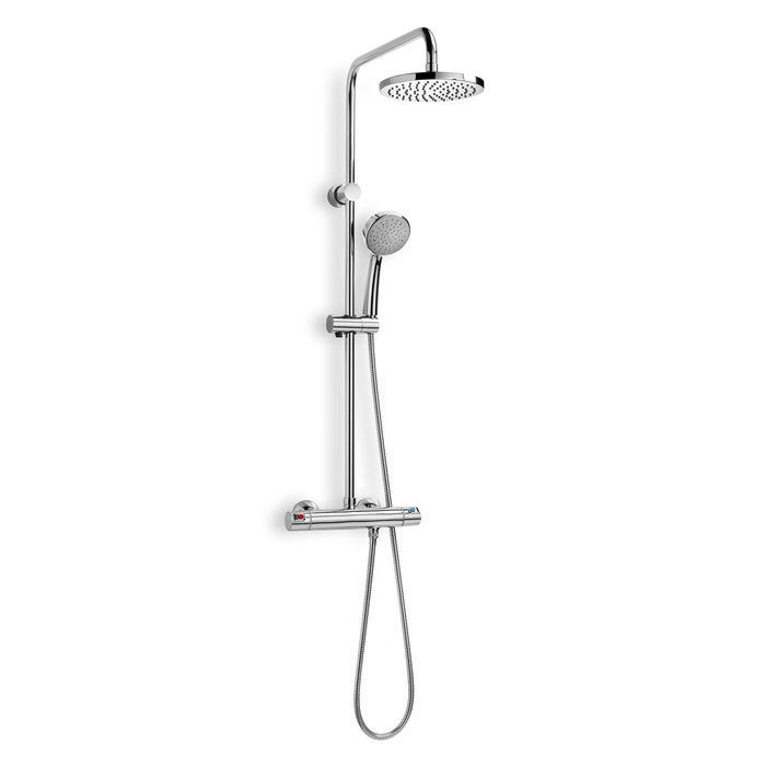 Roca Victoria Thermostatic Shower Column - 5A9718C00 Large Image
