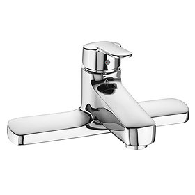 Roca Victoria V2 Chrome Deck Mounted Bath Filler - 5A1925C00 Large Image