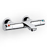 Roca Victoria Wall Mounted Thermostatic Bath Shower Mixer - 5A1118C00 Large Image