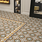 Rochefort Border Patterned Wall and Floor Tiles - 200 x 200mm