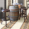 Rochefort Border Patterned Wall and Floor Tiles - 200 x 200mm