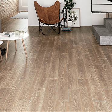 Rochester Natural Wood Effect Wall & Floor Tiles - 150 x 900mm