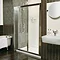 Roman Collage Bi-Fold Shower Door Large Image