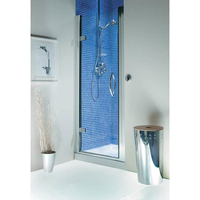 Roman Collage Hinged Shower Door Feature Large Image