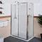 Roman Collage Sliding Shower Door Large Image