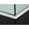 Roman - Decem Square Hinged Door with One Inline Panel for Alcove Fitting - Various Size Options Profile Large Image