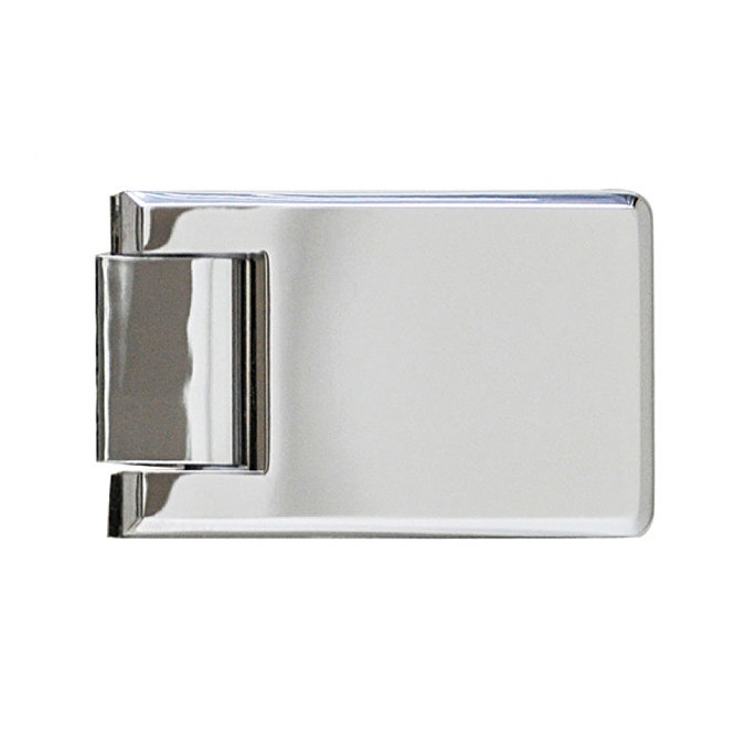 Roman - Decem Square Hinged Door with One Inline Panel for Alcove Fitting - Various Size Options Feature Large Image