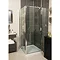 Roman - Embrace Hinged Shower Door - Various Size Options Profile Large Image