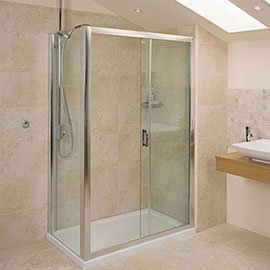Roman - Embrace Sliding Shower Door Only - 3 Size Options Medium Image