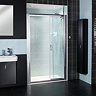 Roman - Embrace Three Panel Sliding Shower Door - Left Hand - 2 Size Options Large Image