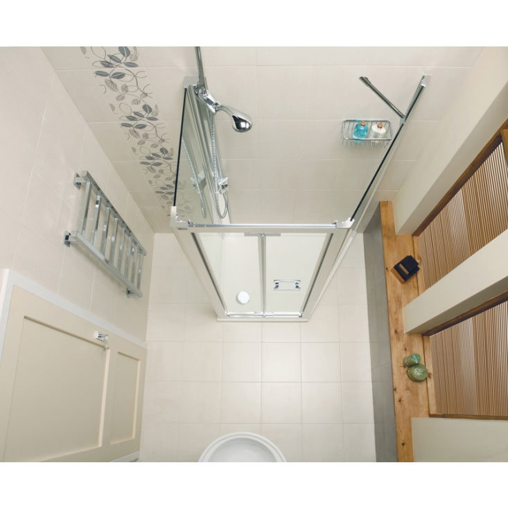 Roman - Embrace Trapezium Shower Enclosure - EAF13S01 Profile Large Image