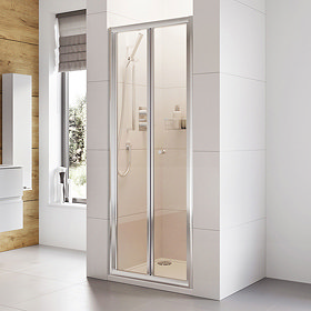 Roman Haven 1900mm Bi-Fold Door Shower Enclosure Large Image