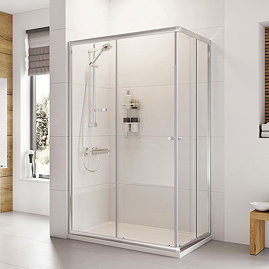 Roman Haven 1900mm Offset Corner Entry Shower Enclosure Large Image