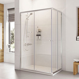 Roman Haven 1900mm Offset Corner Entry Shower Enclosure Large Image