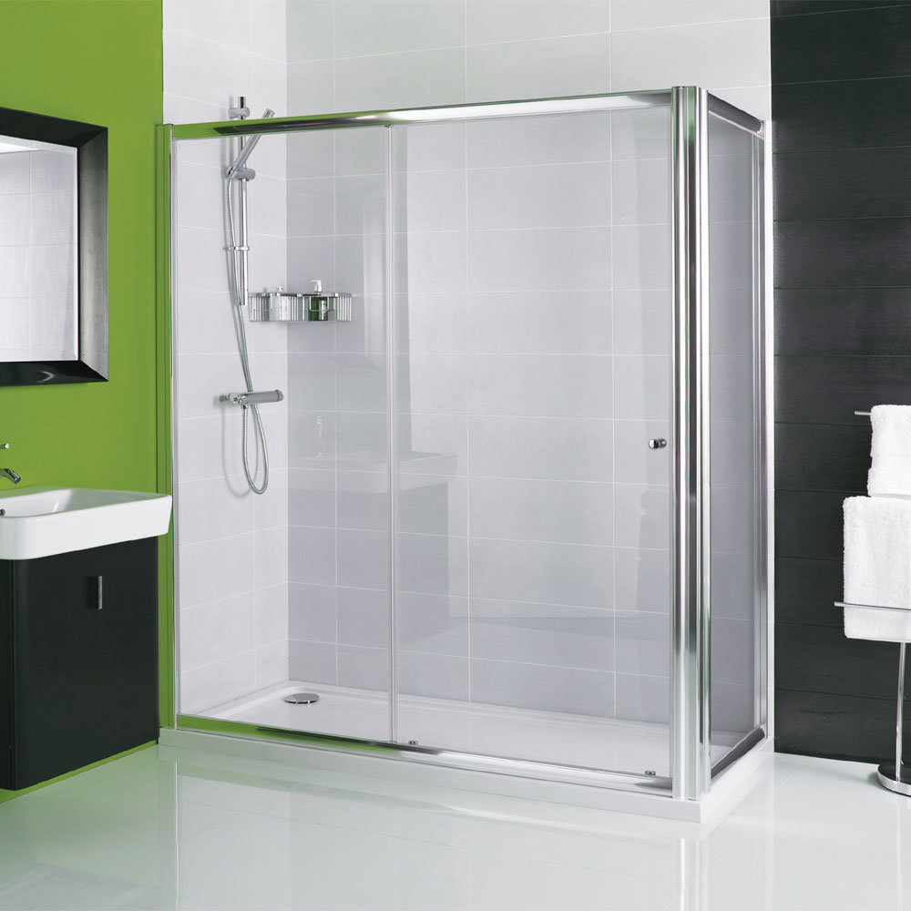 Roman Haven Sliding Shower Door| Now Available From Victorian Plumbing