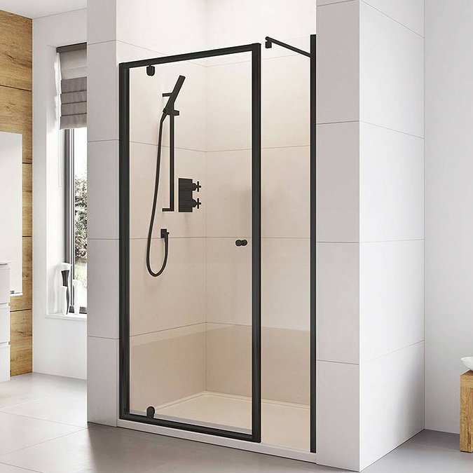 Roman Haven6 Matt Black Inline Panel - 2 Size Options  Profile Large Image