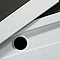 Roman - Infinity 40mm Low Profile Stone Rectangular Shower Tray - Shimmer White - Various Size Optio