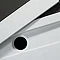 Roman - Infinity 40mm Low Profile Stone Rectangular Shower Tray - Matt White - Various Size Options
