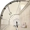 Roman - Infinity 40mm Low Profile Stone Quadrant Shower Tray - 900 x 900mm - Various Colour Options