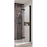 Roman Innov8 Black Bifold Corner Shower Door - 800mm