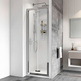 Roman - Haven8 Bi-Fold Shower Door - Various Size Options Medium Image