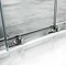 Roman Haven8 One Door Offset Quadrant Shower Enclosure - Various Size Options  Profile Large Image