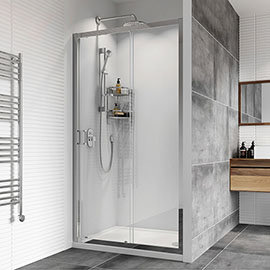 Roman - Haven8 Sliding Shower Door - Various Size Options Medium Image