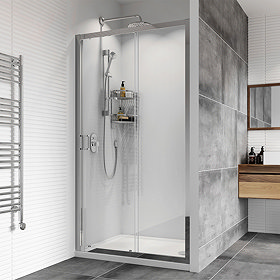 Roman - Haven8 Sliding Shower Door - Various Size Options Large Image