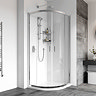 Roman - Haven8 Two Door Quadrant Shower Enclosure - 2 Size Options Large Image
