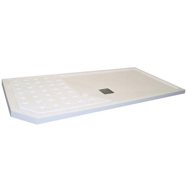 Roman Sculptures 1700mm Walk-In Shower Tray Large Image