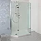 Roman Sculptures Angled Walk-In Shower Enclosure Profile Large Image