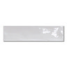 Romola White Glazed Wall Tiles - 100 x 530mm