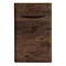Ronda 500mm Chestnut 2-In-1 Combined Wash Basin & Toilet In Bathroom Large Image