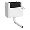 Ronda 500mm White Ash 2-In-1 Combined Wash Basin & Toilet additional Large Image