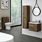Monza Chestnut Wall Hung Bathroom Furniture Package