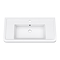 Monza White Ash 900mm Wide Wall Mounted Vanity Unit