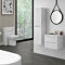 Monza White Ash Wall Hung Bathroom Furniture Package