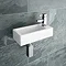 Rondo Cloakroom Suite (Toilet + Wall Hung Basin)  Profile Large Image