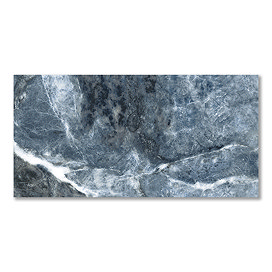 Rondo Large Format Blue Marble Effect Wall and Floor Tiles - 600 x 1200mm