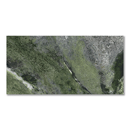 Rondo Large Format Green Marble Effect Wall and Floor Tiles - 600 x 1200mm