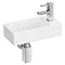 Rondo Wall Hung Small Cloakroom Basin 1TH - 365 x 185mm  Profile Large Image