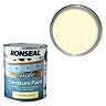 Ronseal Chalky Furniture Paint - Country Cream Large Image