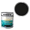 Ronseal One Coat Cupboard & Melamine Paint - Black Satin Large Image