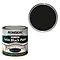 Ronseal One Coat Paint 250ml - Black Satin Large Image